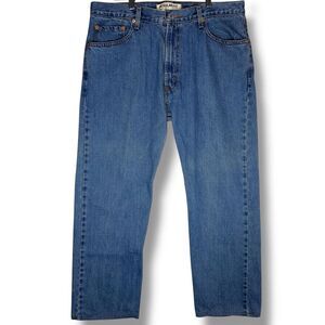 Vintage 90s Levi's 505 Regular‎ Fit Men's Jeans Straight Leg W36 L29